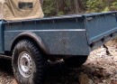 Dirt Every Day Ford Bronco pickup truck with FJ45 bed and M715 top