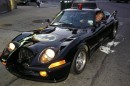 1973 Opel GT converted into Batmobile tribute car