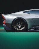 V12 Aston Martin Victor Rotiform Roc aftermarket wheels rendering by ar.visual_