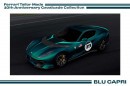 Blu Capri Ferrari 812 Competizione Tailor Made