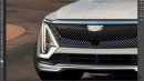 2023 Cadillac CT6 Lyriq new generation rendering by TheSketchMonkey
