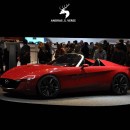 Representación conceptual del Mazda MX-5 Miata RX-Vision 2023 por andras.s.veres