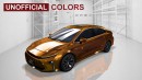 2024 Toyota Corolla Refresh Colors rendering by AutoYa