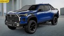 2024 Toyota Tundra Refresh rendering by Digimods DESIGN