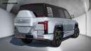 2025 Mitsubishi Montero CGI revival by Digimods DESIGN