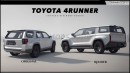 2025 Toyota 4Runner speculative rendering by Digimods DESIGN
