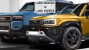 2025 Toyota Land Hopper rendering by AutoYa