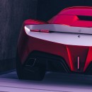 Ferrari Tempesta rendering by synesthesium_ on car.design.trends