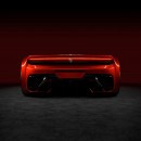 Ferrari Testarossa EV rendering and mockup by briankimworks_korea