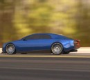 Ford Galaxie EV Concept rendering by adry53customs for HotCars