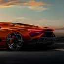 Lamborghini Aventador Terzo Millennio rendering by huydrawingcars