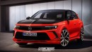 Opel Asta GSi unofficial render by X-Tomi Design on Facebook