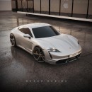 Porsche 911 electric version rendering by sugardesign_1