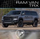 2022 Ram Van TRX rendering