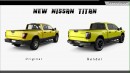 Nissan Titan XD Pro-4X Wildtrak rendering by Digimods DESIGN