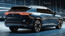 2025 Toyota Highlander CGI facelift by Q Cars