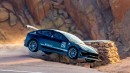 Unplugged Performance Tesla Model 3 crash at Pikes Peak