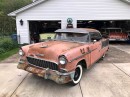 1955 Chevrolet Bel Air Sport Coupe barn find