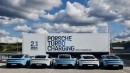 Porsche Taycan Turbo Charging Mobile Unit