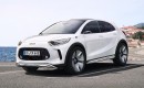 Smart electric SUV rendering