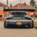 Mazda RX-7 Rear Window Louvers (production version)