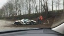 Ferrari 458 Speciale Aperta crash
