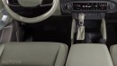 2025 Nissan Frontier Pro-4X rendering by AutoYa Interior