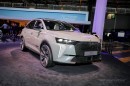 Updated DS 7 Crossback on display at the 2022 Paris Motor Show