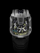 Urwerk introduces its last model out of the 105 collection, the UR-105 Tantalum Hull