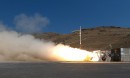 U.S. Navy tests the Second Stage Solid Rocket Motor (SRM) on August 25th in Promontory, Utah