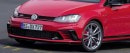 Front end of Euro-spec 2017 Volkswagen Golf GTI Clubsport S