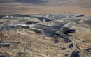 Block 4-ready F-35 Lightning ii over the Mojave Desert