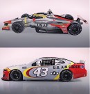 Tuskegee Airmen livery for NASCAR and Indy 500