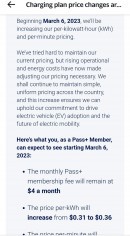 Charging Price Increases for Pass+ Holders