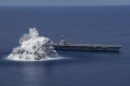 USS Gerald R. Ford completes first shock trial on June 18 2021