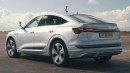 V12 Diesel Audi Q7 Drag Races New Electric Audi SUV, the Gap Is Clean
