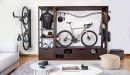 The Domus proposes bike storage inside your home, turning the machine into a work of art on display
