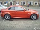 Valencia Orange BMW 1M Coupe