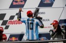 MotoGP Argentina round, 2015. Rossi homages Maradona