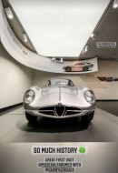 Valtteri Bottas at Alfa Romeo Museum