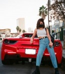 Vanessa Hudgens Flexing Her New Ferrari