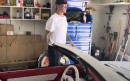Vanilla Ice drives his 1989 Ford Mustang