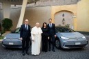 The first Volkswagen ID.3s have already arrived in Vatican City