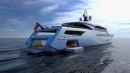 M51 Concepts' Vector superyacht design