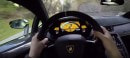Vehicle Virgins' Parker drives a Lamborghini Aventador SV Roadster