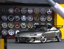 Veilside Toyota Supra Mk IV render with Wall of Wheels by Jon Sibal on Facebook