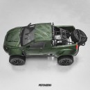 Dacia Velociduster 2WD Pre-Runner Truck CGI extreme 4x4 by pistonzero