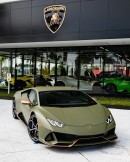 Verde Baca Lamborghini Huracan Evo
