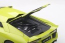 Verde Ithaca Lamborghini Aventador Scale Model
