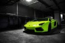 Verde Scandal Lamborghini Aventador
